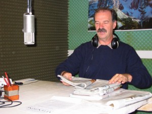 Carlo Chiodi ai microfoni di RMF
