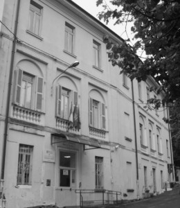 L’ingresso del Liceo Cairoli