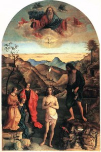 Il battesimo di Cristo di Giovanni Bellini in Santa Corona a Vicenza
