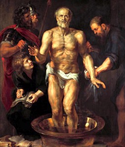 Rubens, Morte di Seneca