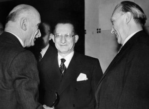 Schuman, De Gasperi, Adenauer