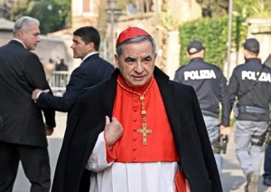 Il cardinal Angelo Becciu