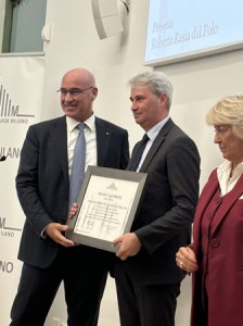 Davide Galimberti nominato Ambasciatore della Grande Milano nel Mondo