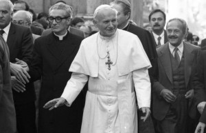 Wojtyla al Sacro Monte (foto di Carlo Meazza)